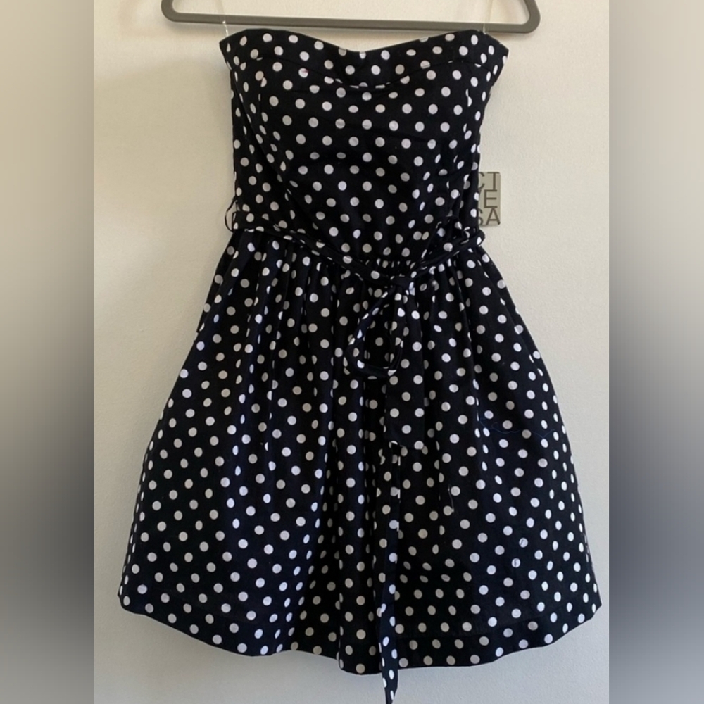 Polka Dot Mini Dress